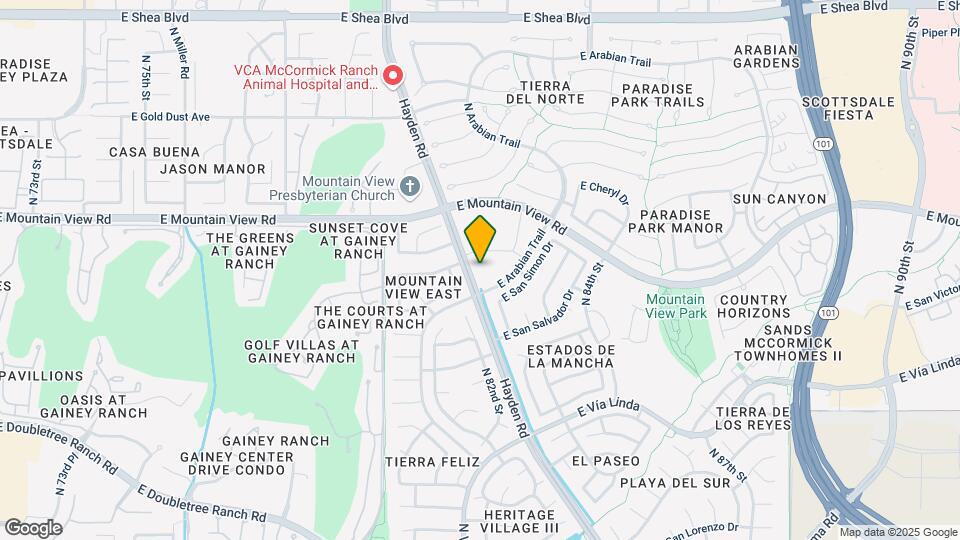 8250 Arabian Trail-Unit -103 Map and Location Details