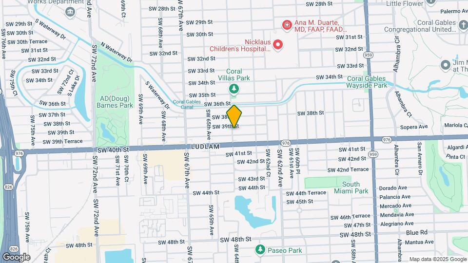 3927 SW 64th Ave Map and Location Details