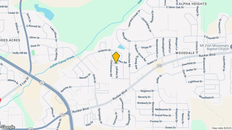 114 Cahaba Dr Map and Location Details