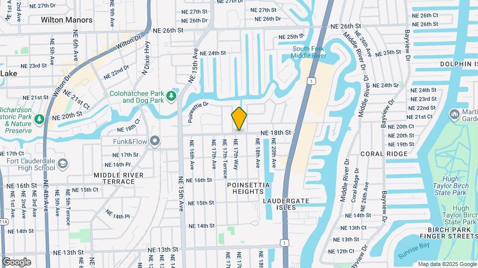 1755 NE 18th St Map and Location Details