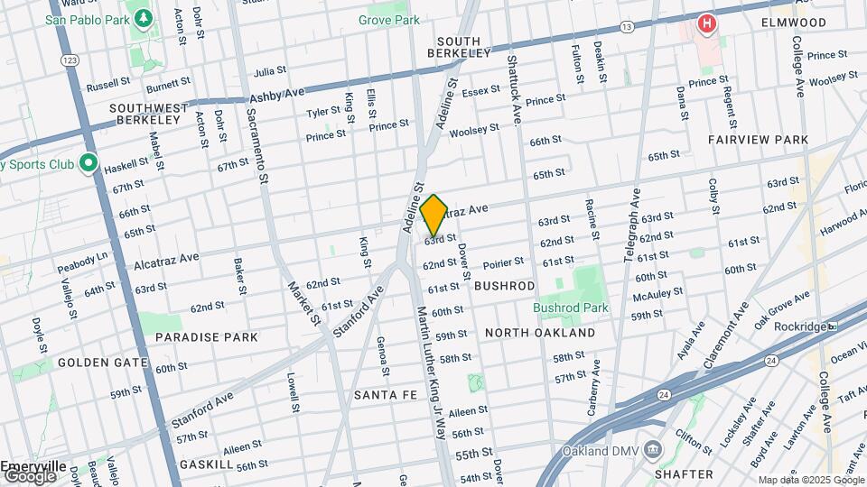 1818 63rd St Map and Location Details