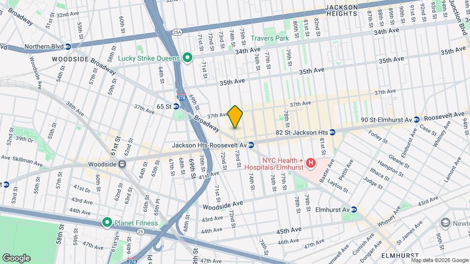 37-30 73rd St Map and Location Details