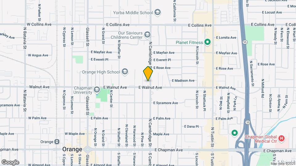 520 N Cambridge St Map and Location Details