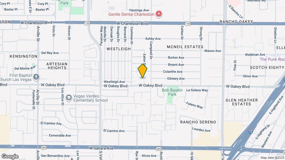 1600 Eaton Dr Map and Location Details
