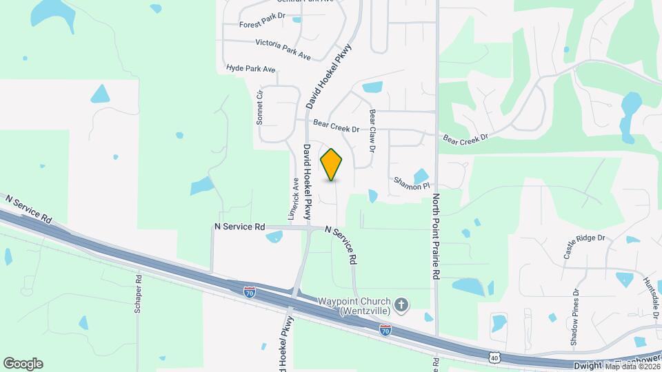 121 Brookfield Blvd Map and Location Details