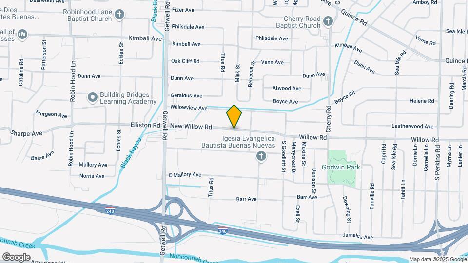 4107 New Willow Rd Map and Location Details