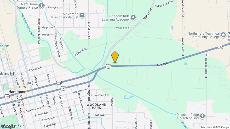 1381 US-190, Unit #E Map and Location Details