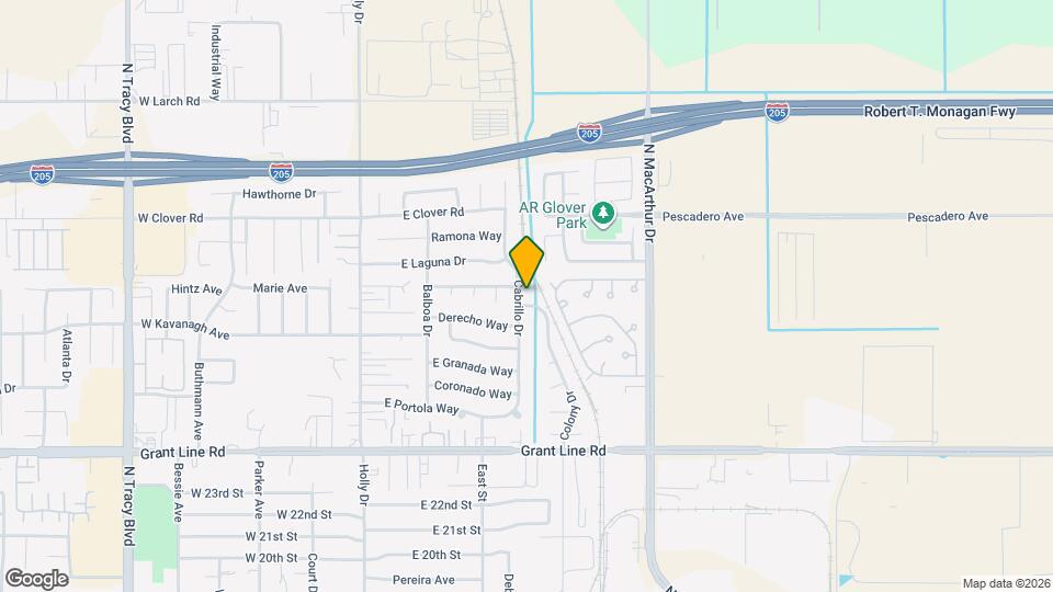 2960 Cabrillo Dr Map and Location Details