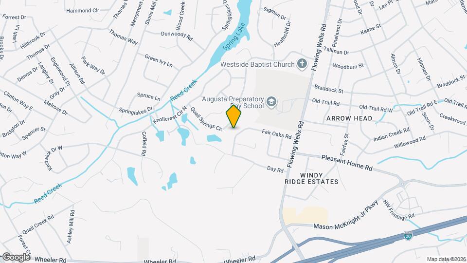 4139 Fair Oaks Rd Map and Location Details
