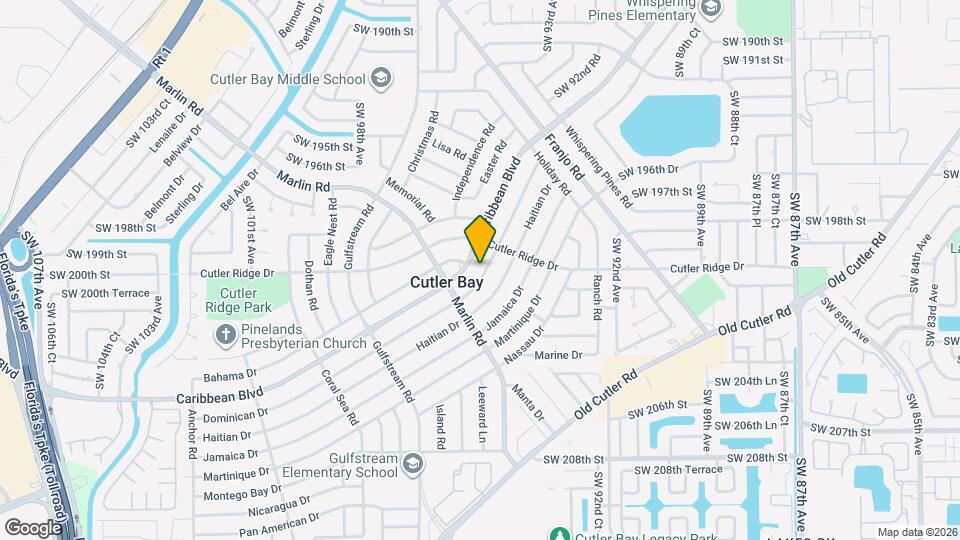 9495 Dominican Dr Map and Location Details