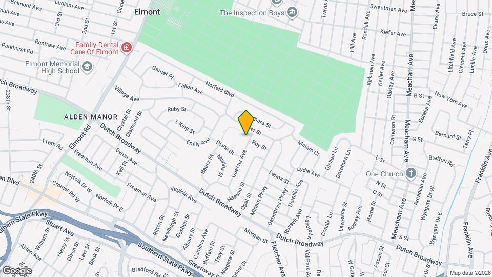 162 Queens Ave, Unit Basement apartment Map and Location Details