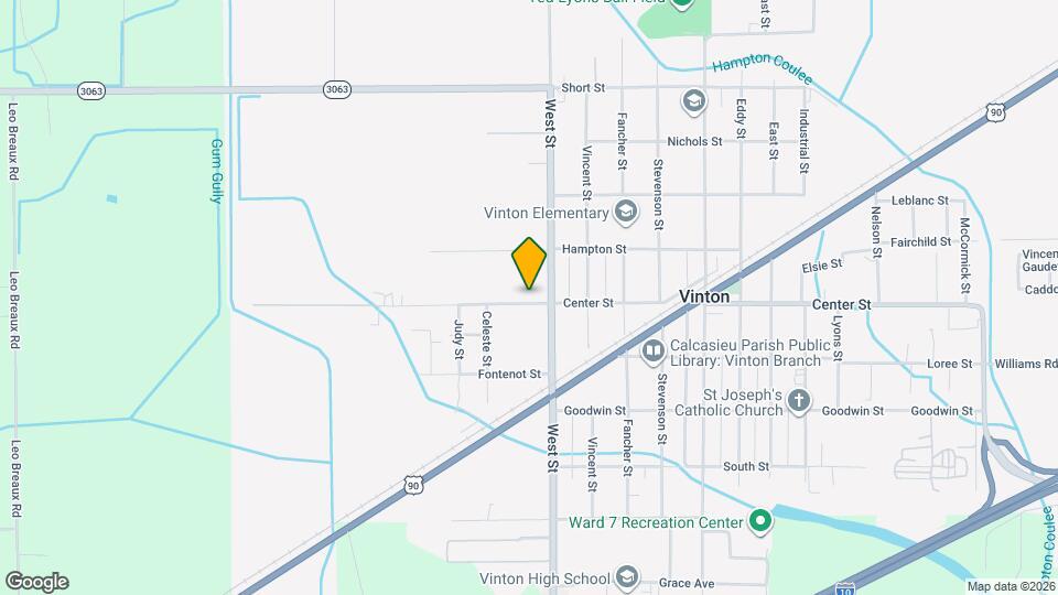 1908 Center St Map and Location Details