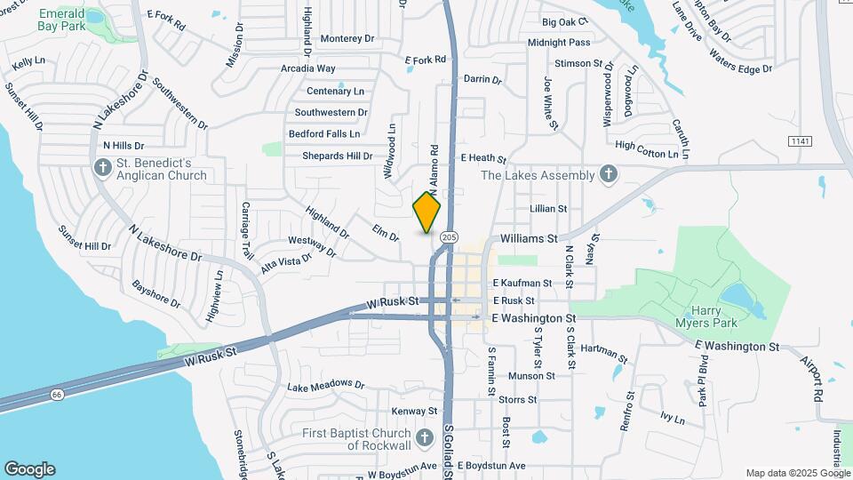 501 N Alamo Rd Map and Location Details