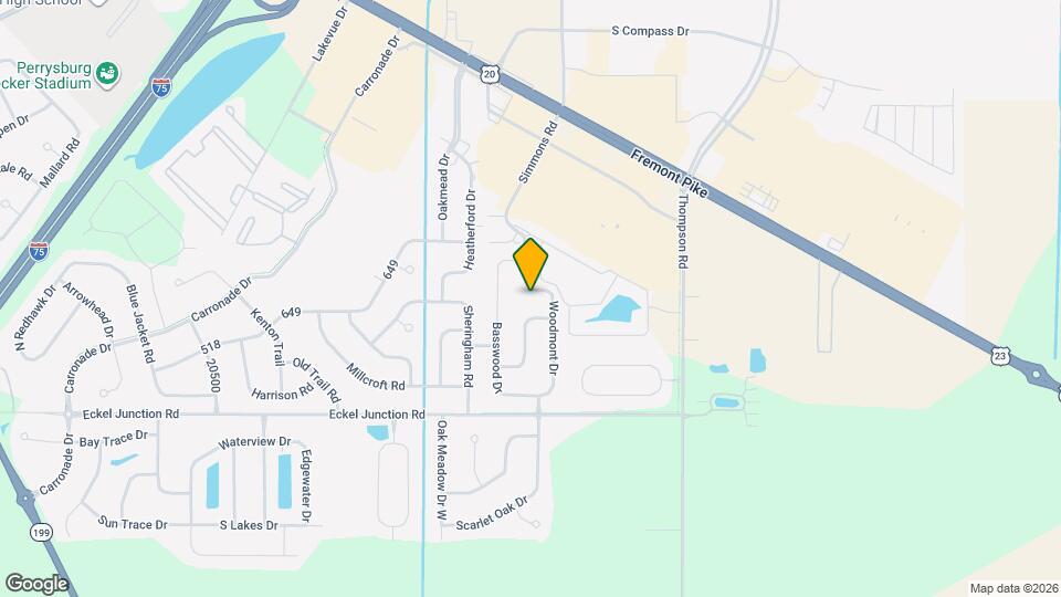 26741 Woodmont Dr Map and Location Details