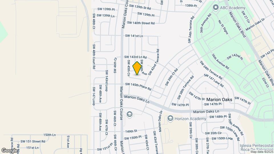 14533 SW 45th Cir Map and Location Details