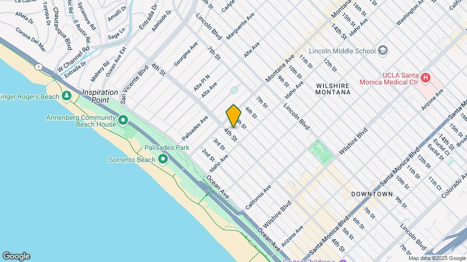 827 4th St Map and Location Details