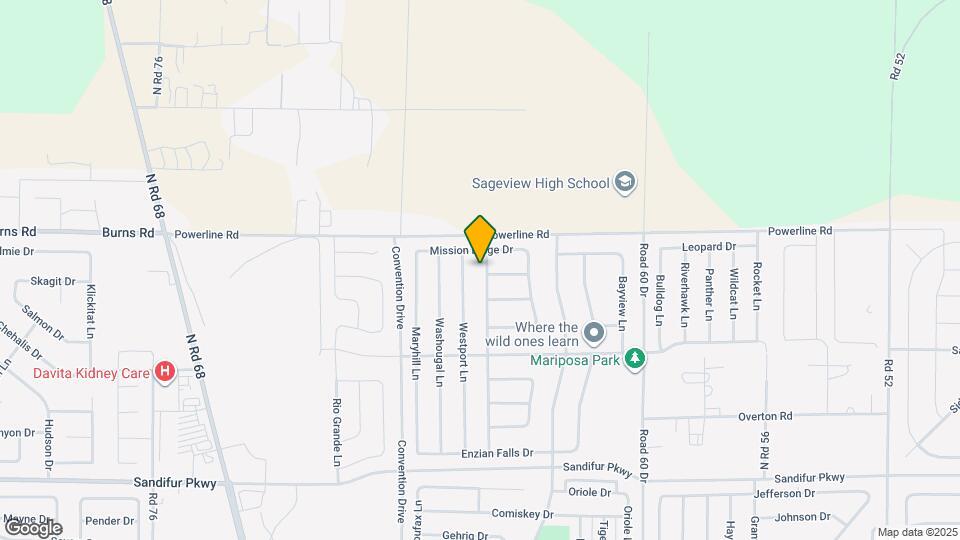 6218 Ochoco Ln Map and Location Details