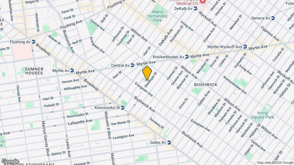 53 Stanhope St Mapa y Detalles de la Ubicación