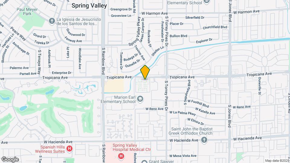 6627 W Tropicana Ave Map and Location Details
