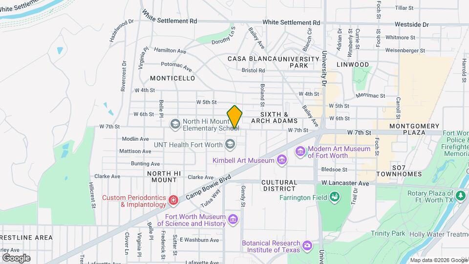 3521 W 7th St Map and Location Details