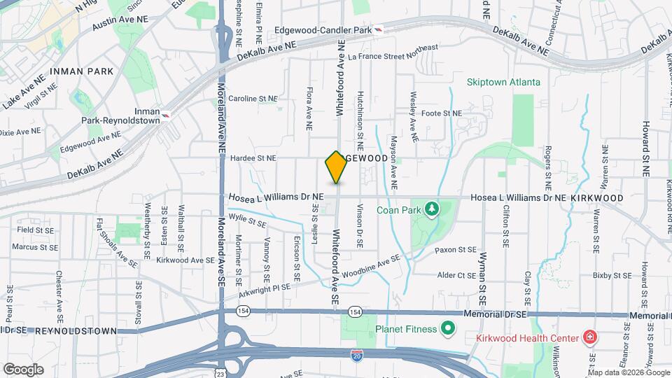 14 Whitefoord Ave NE Mapa y Detalles de la Ubicación