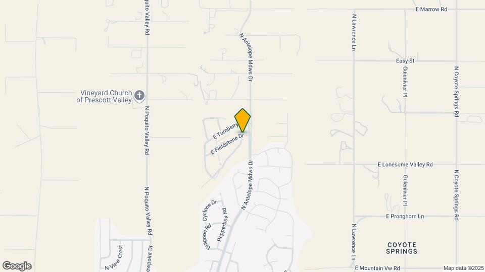 7701 E Fieldstone Dr Map and Location Details