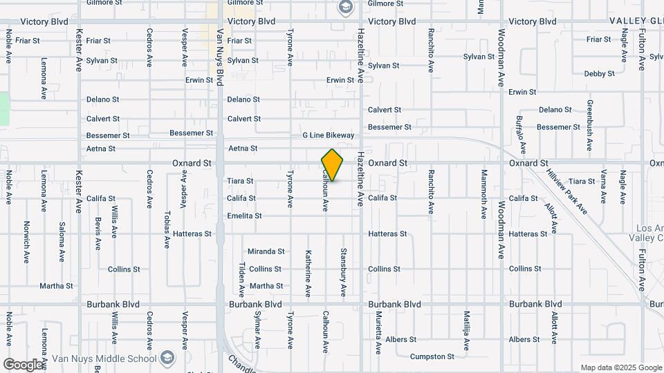 14152 Tiara St Map and Location Details