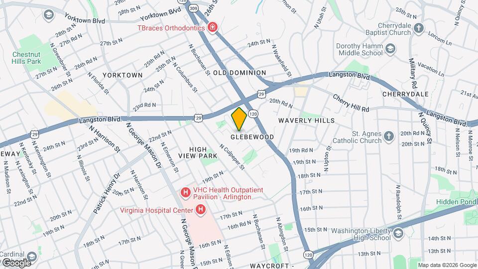 2112 N Brandywine St Map and Location Details