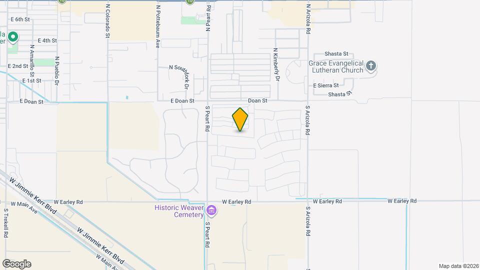 1566 E Fletcher Dr Map and Location Details