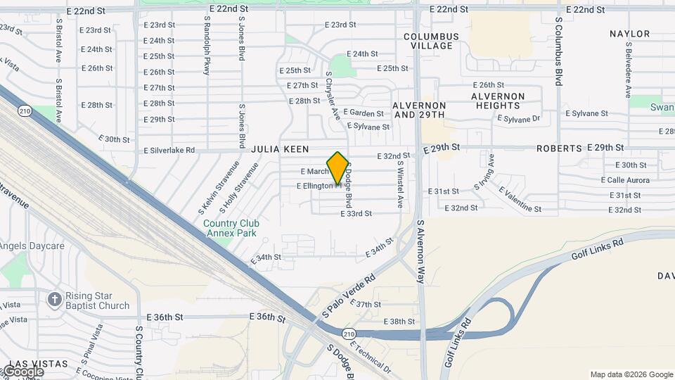 3666 E Ellington Pl Map and Location Details