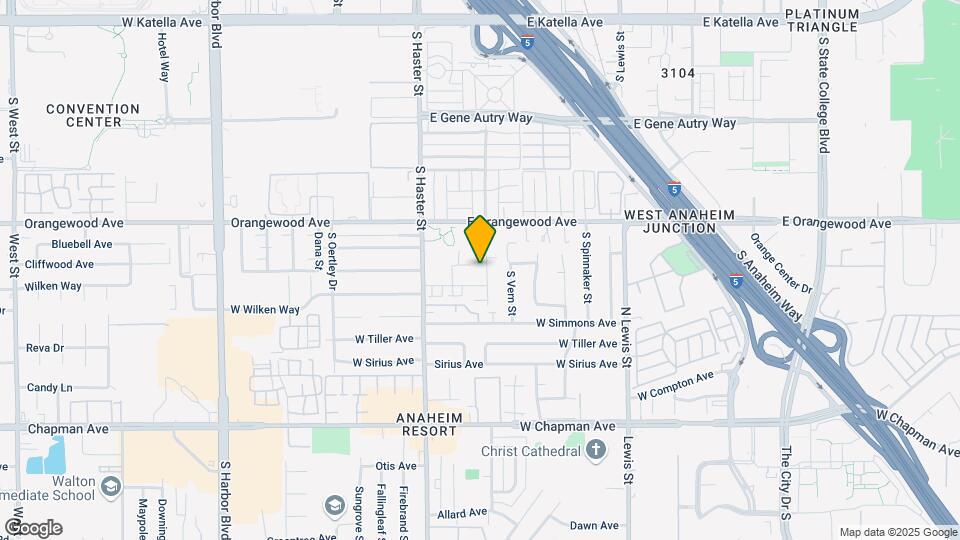 2145 S Mountain View Ave Map and Location Details