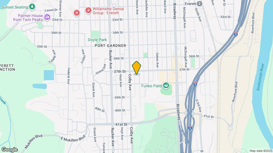 3716 Wetmore Ave Map and Location Details