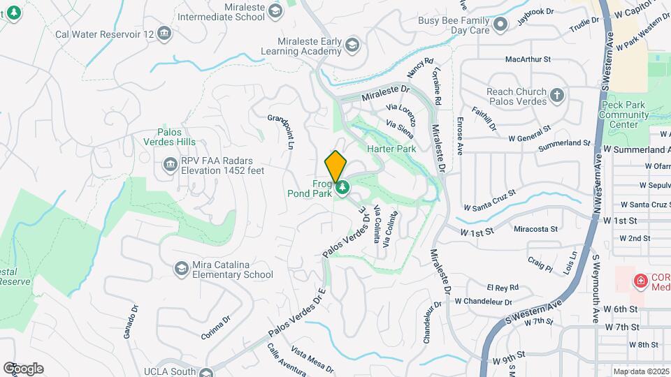 4401 Palos Verdes Dr E Map and Location Details