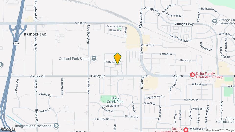 5100 Kegan Ln Map and Location Details