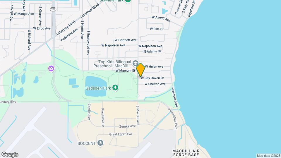 6902 S MacDill Ave Map and Location Details
