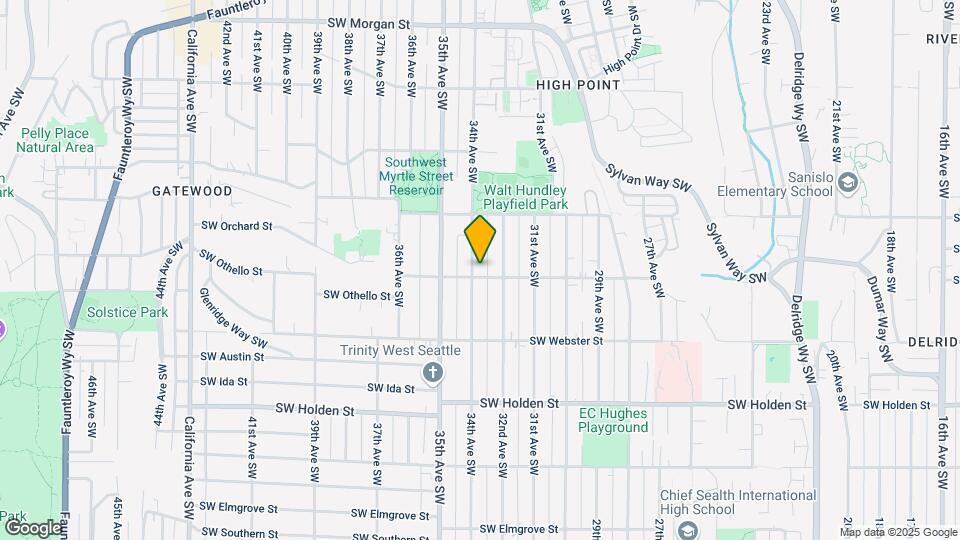 7152 34th Ave SW Map and Location Details