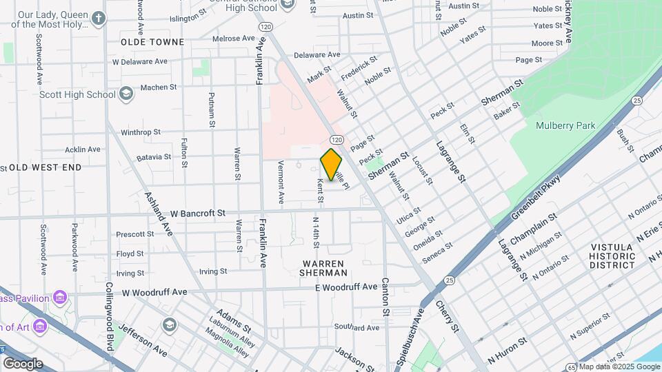 313 Sherman St Map and Location Details