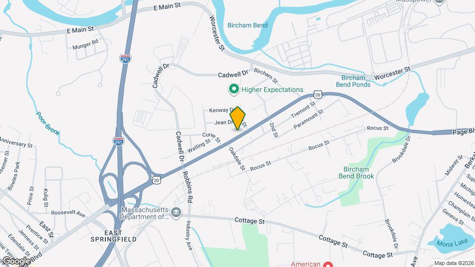 1224 Page Blvd Map and Location Details