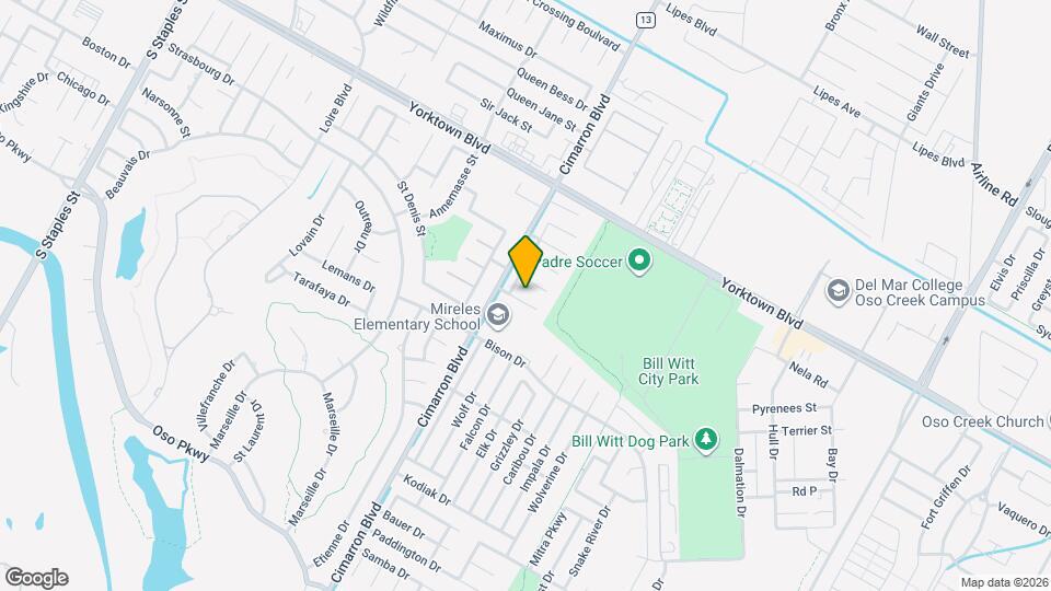 6522 Malachite Dr Map and Location Details