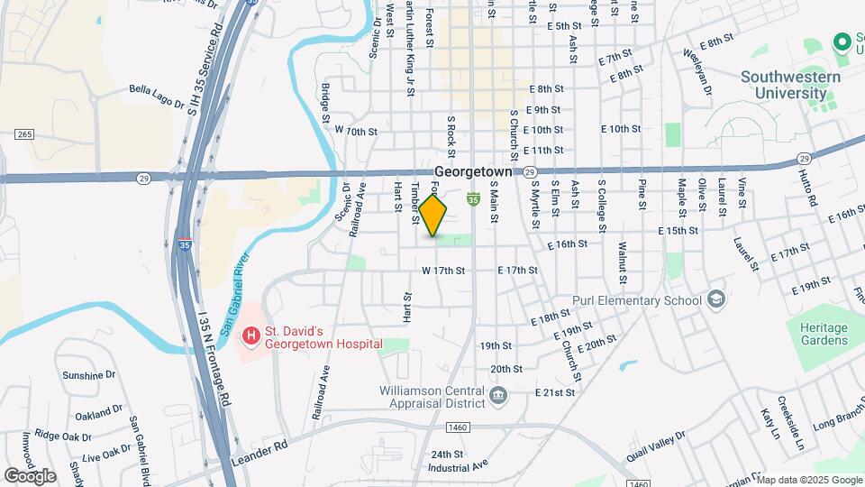 1510 Forest St Map and Location Details