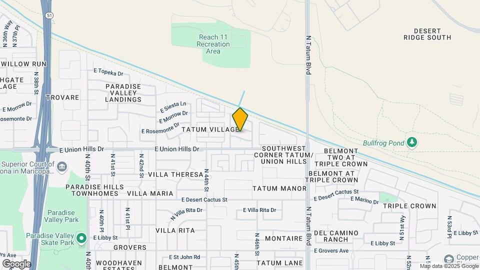 4522 E Renee Dr Map and Location Details