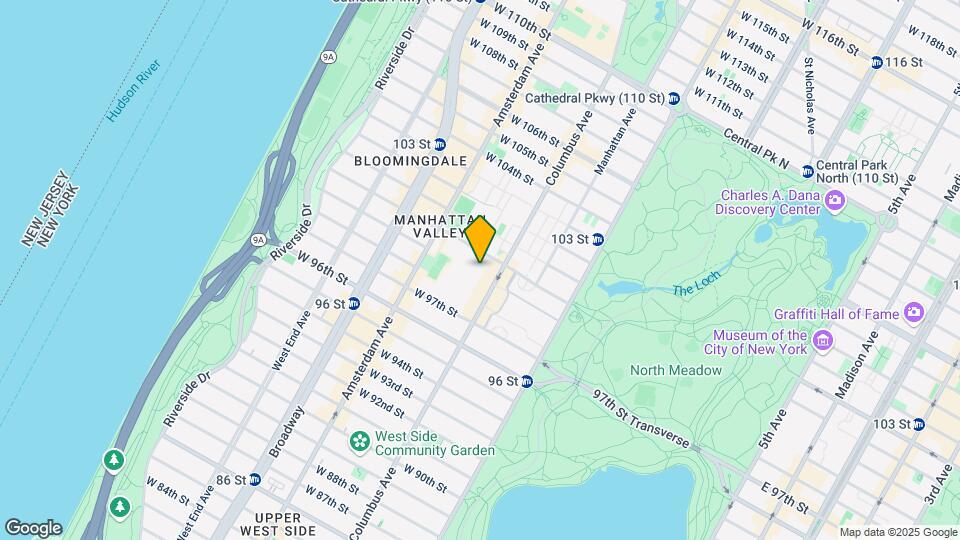792 Columbus Avenue Map and Location Details