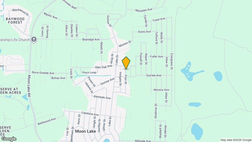 10704 Fran St Map and Location Details