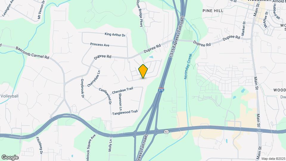 677 Stickley Oak Way Map and Location Details
