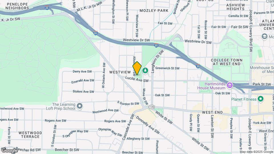 1437 Lucile Ave SW Map and Location Details