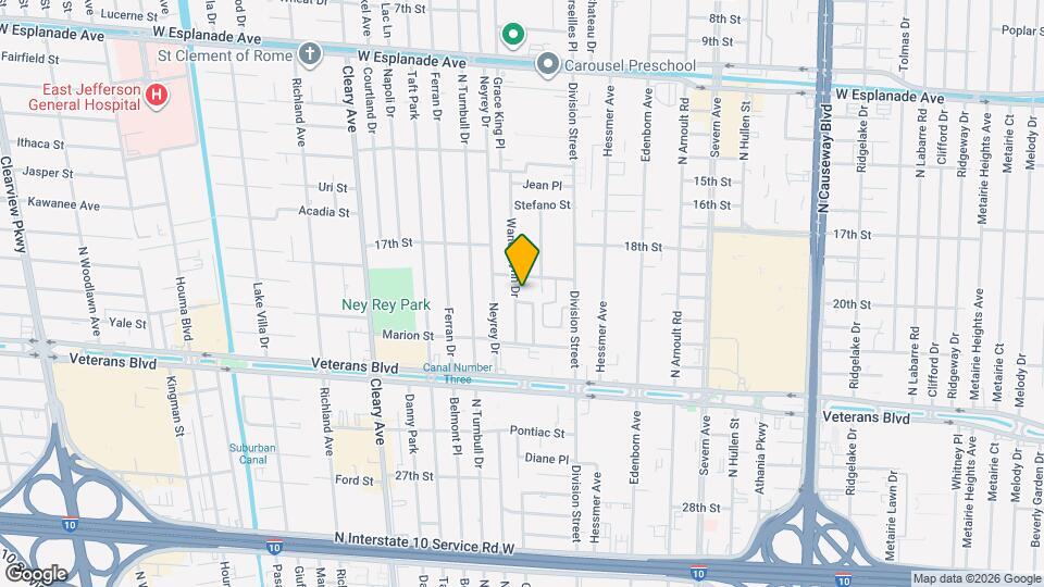 3605 Wanda Lynn Dr Map and Location Details