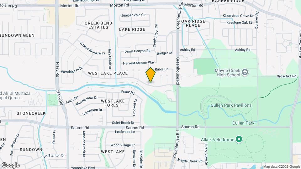 2602 Woodsorrel Dr Map and Location Details