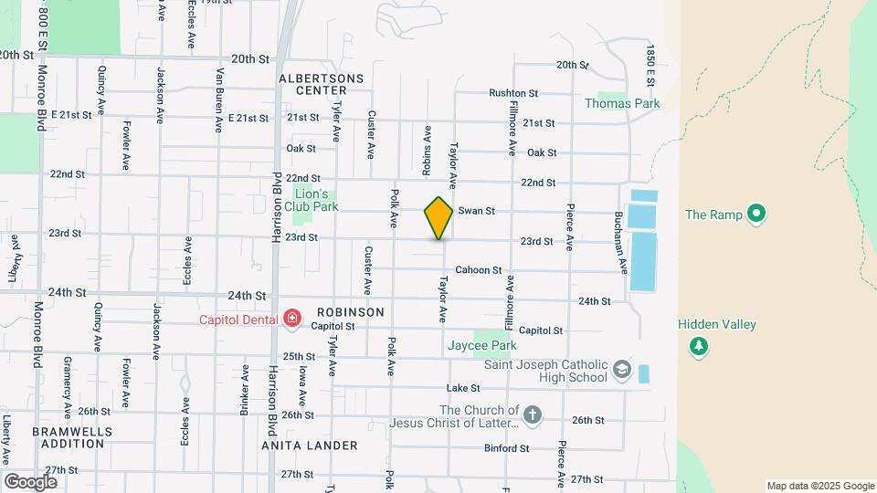 2305 Taylor Ave Map and Location Details