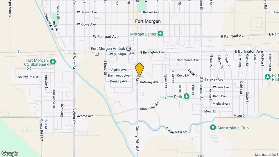 Pioneer Apartments Map and Location Details