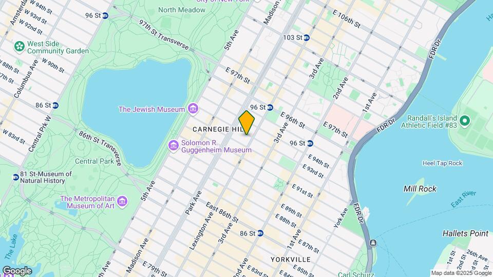 130 E 93rd St Map and Location Details